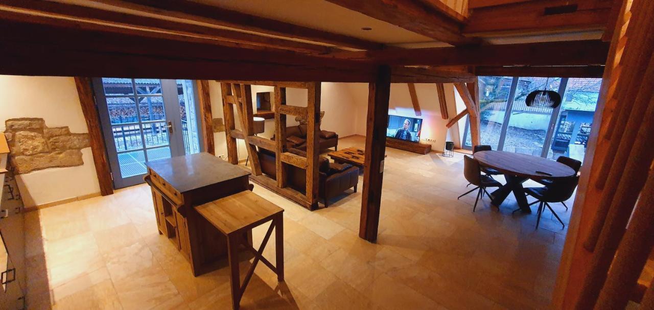 Gaestehaus Craintaler Muehle B&B Creglingen Bagian luar foto