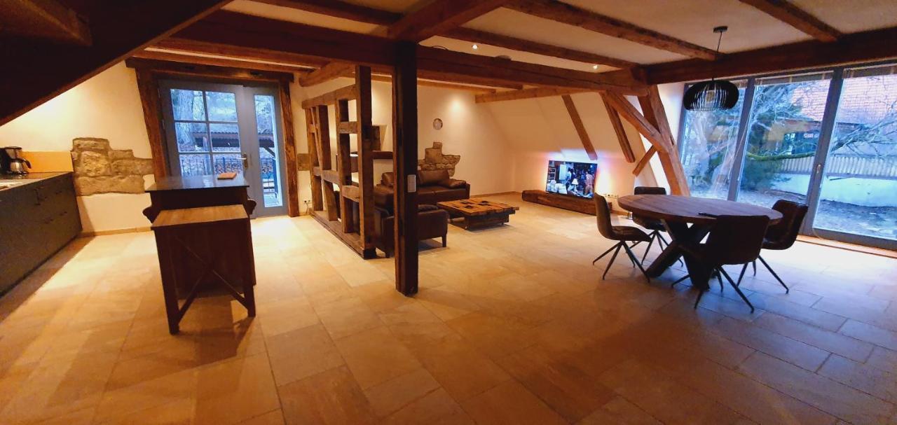 Gaestehaus Craintaler Muehle B&B Creglingen Bagian luar foto